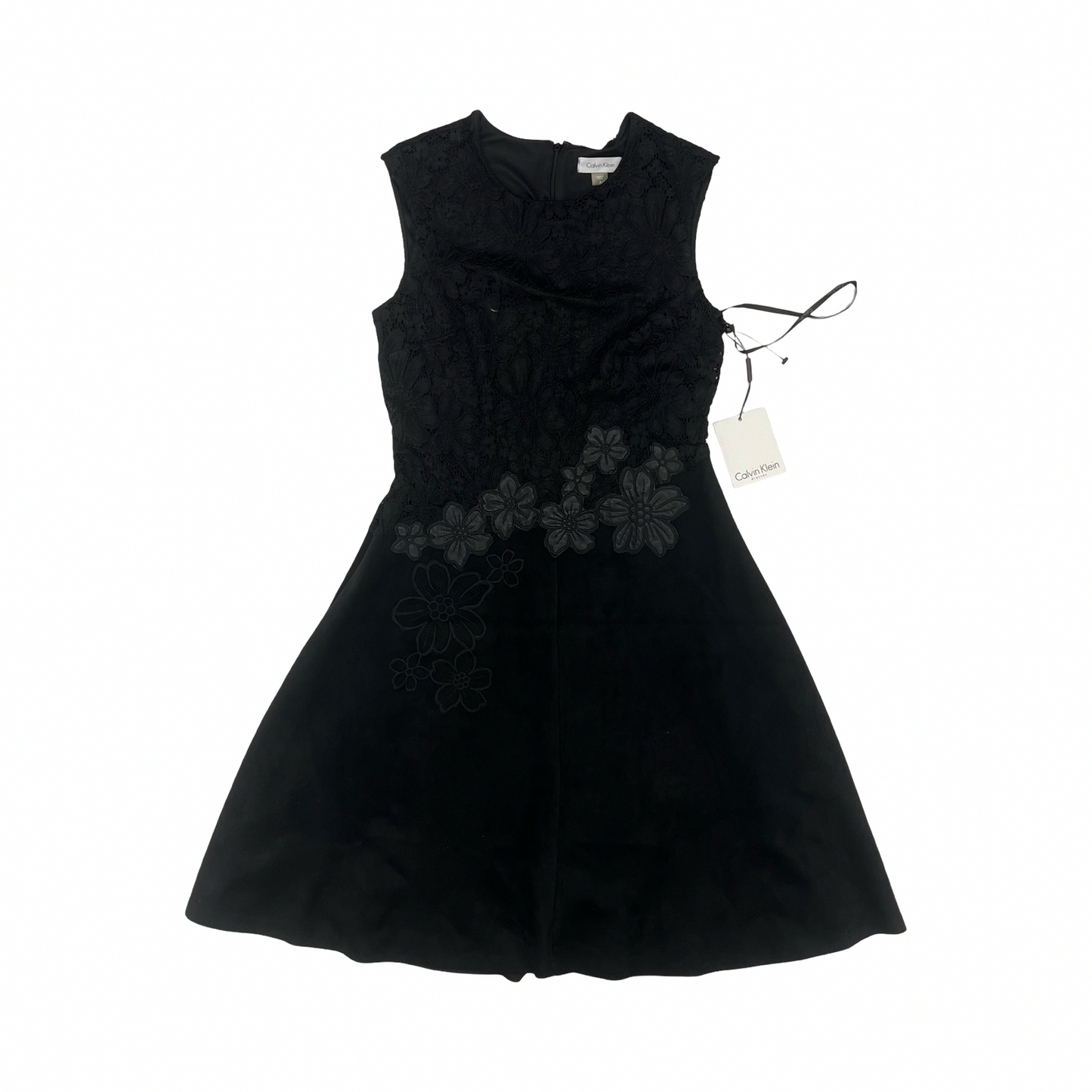 Dress Party Short By Calvin Klein In Black, Size:4