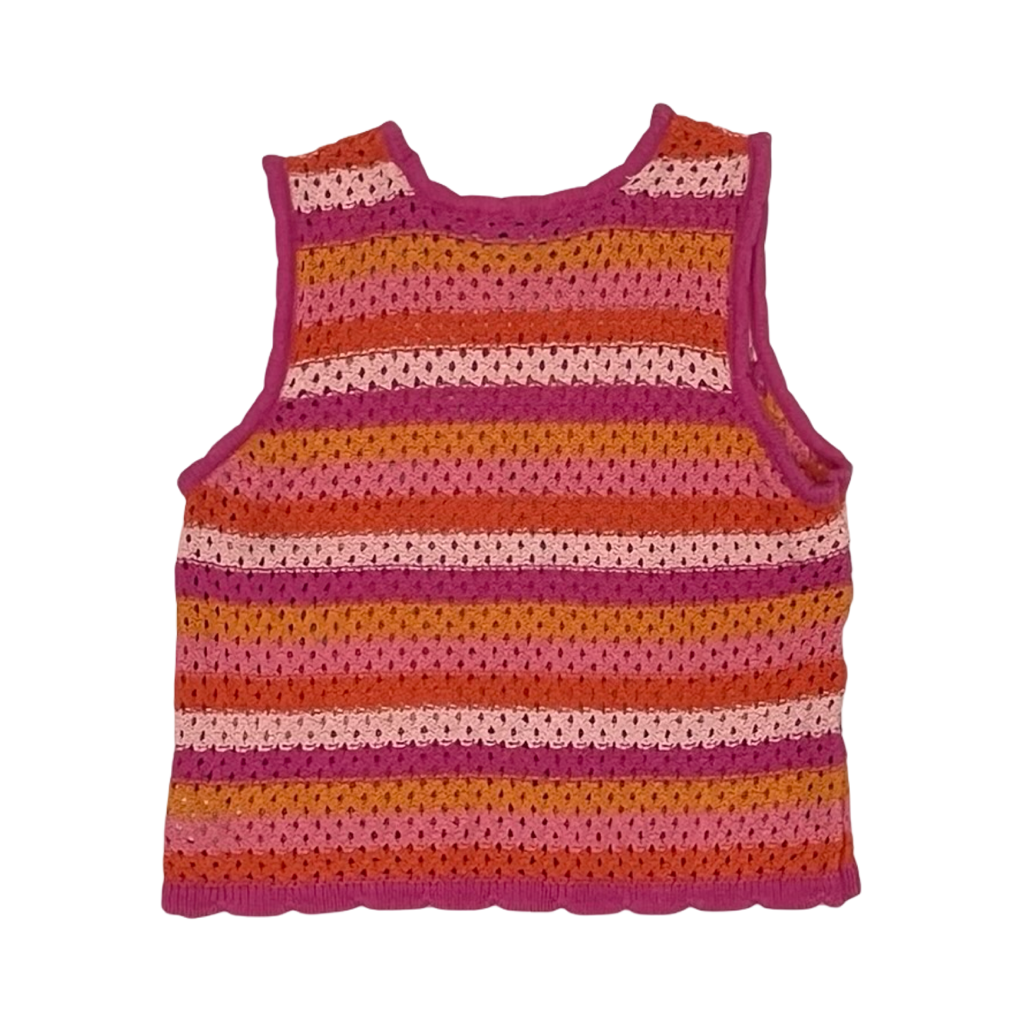 Top Sleeveless By Free Assembly In Multi, Size:M