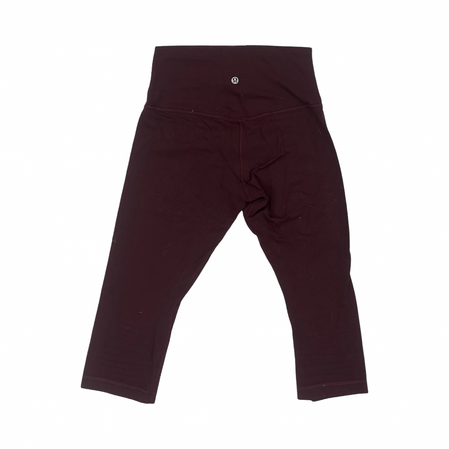 Athletic Leggings Capris By Lululemon In Red, Size:S