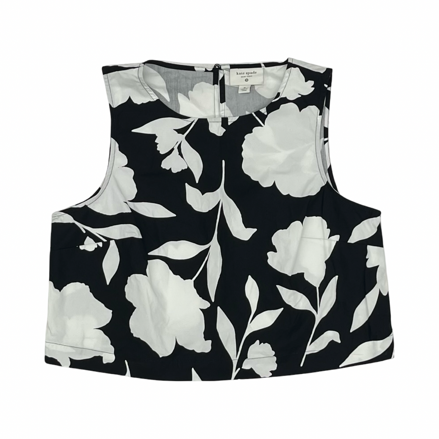 Blouse Sleeveless By Target-Designer In Black & White, Size:M