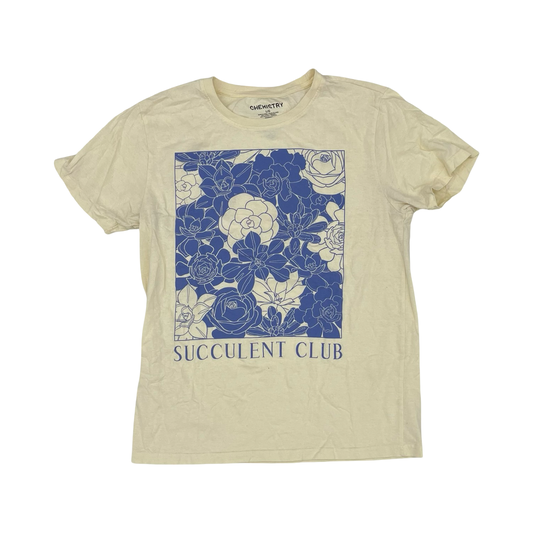 Top Ss By Cmf In Cream, Size:L