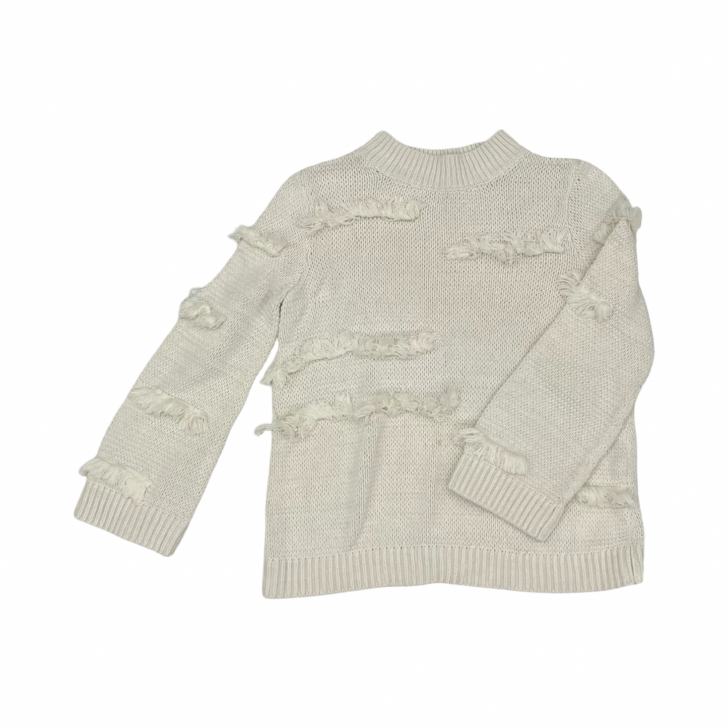 Sweater By Loft In Cream, Size:M