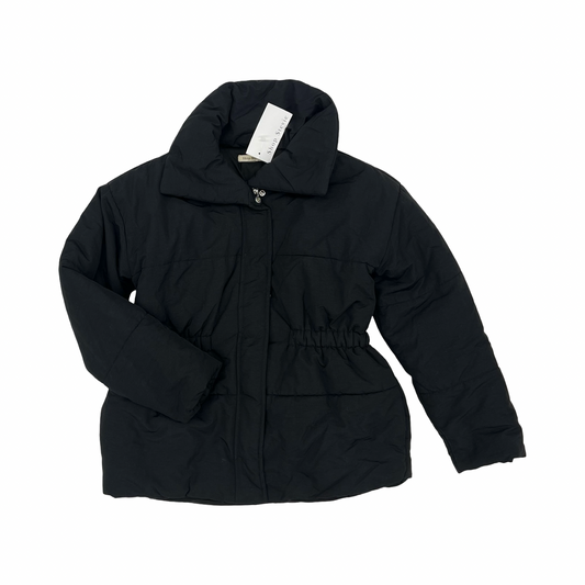 Coat Puffer & Quilted By Cme In Black, Size:L
