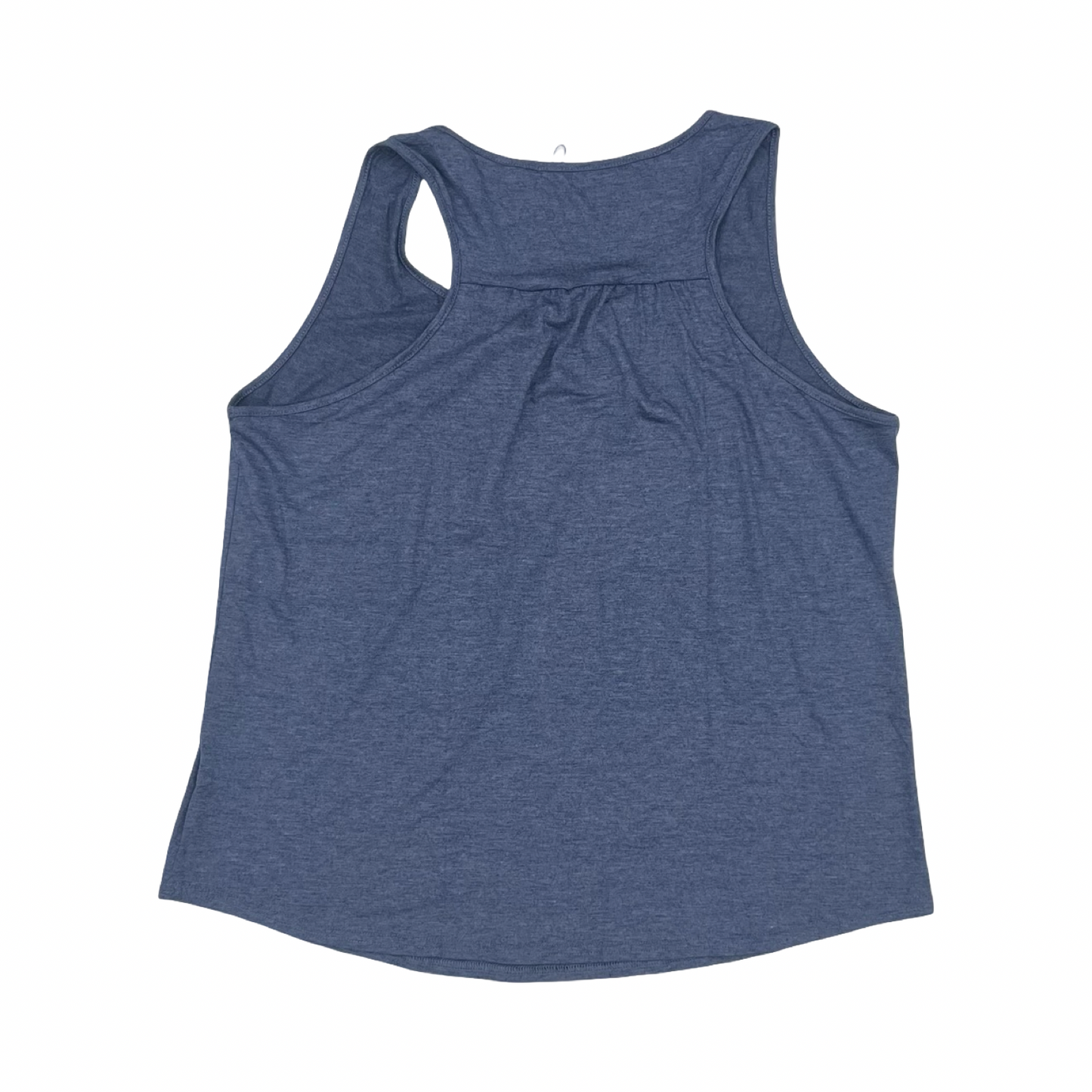 Tank Top By Cme In Blue, Size:2X