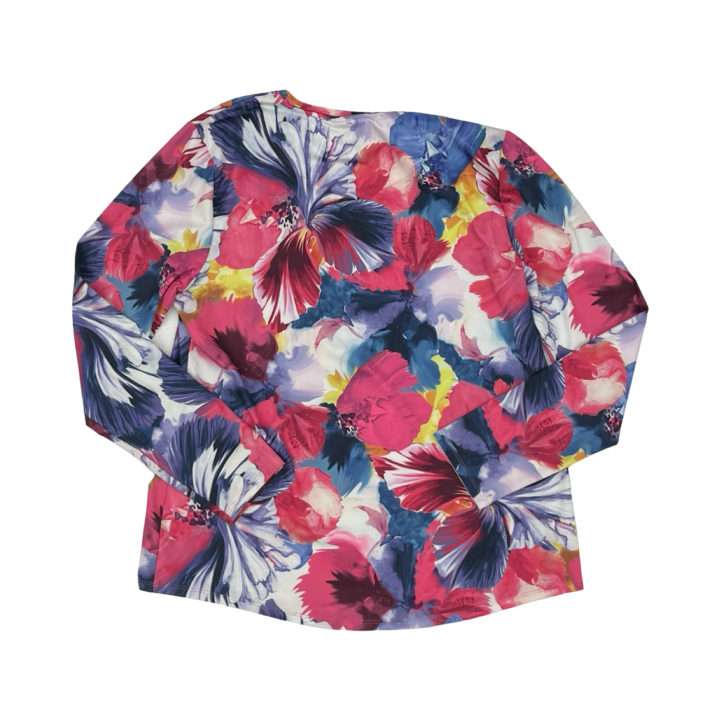 Top Ls By Chicos In Floral Print, Size:M