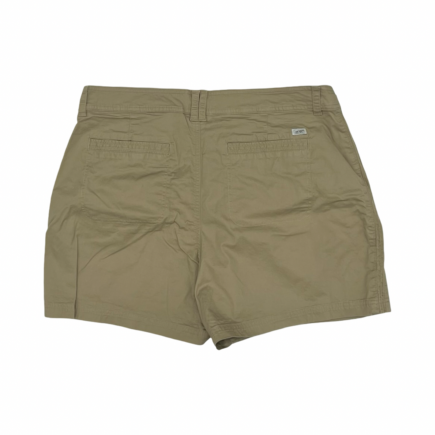 Shorts By Eddie Bauer In Tan, Size:16