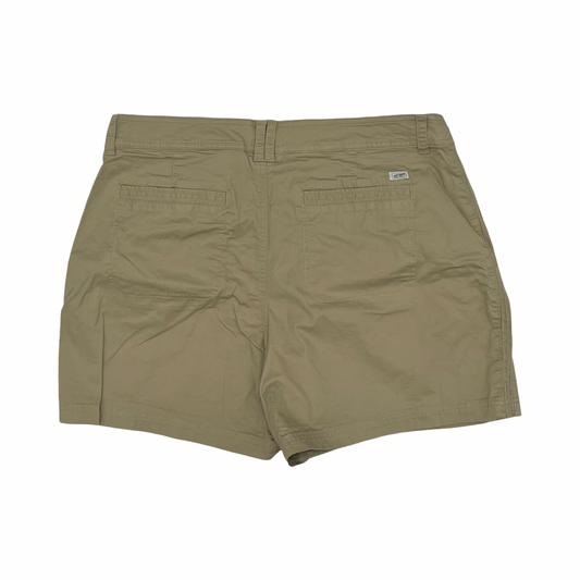 Shorts By Eddie Bauer In Tan, Size:16