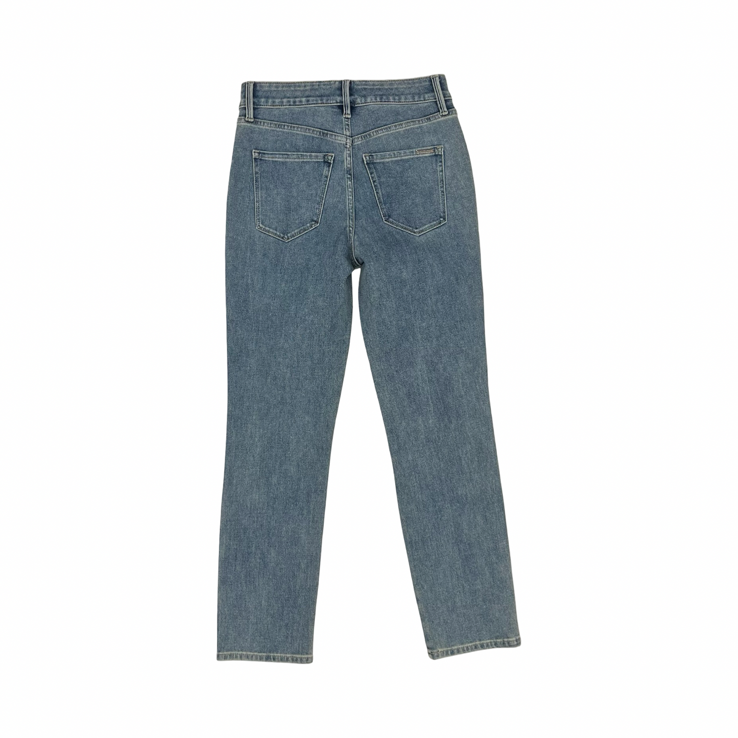 Jeans Straight By White House Black Market In Blue Denim, Size:0