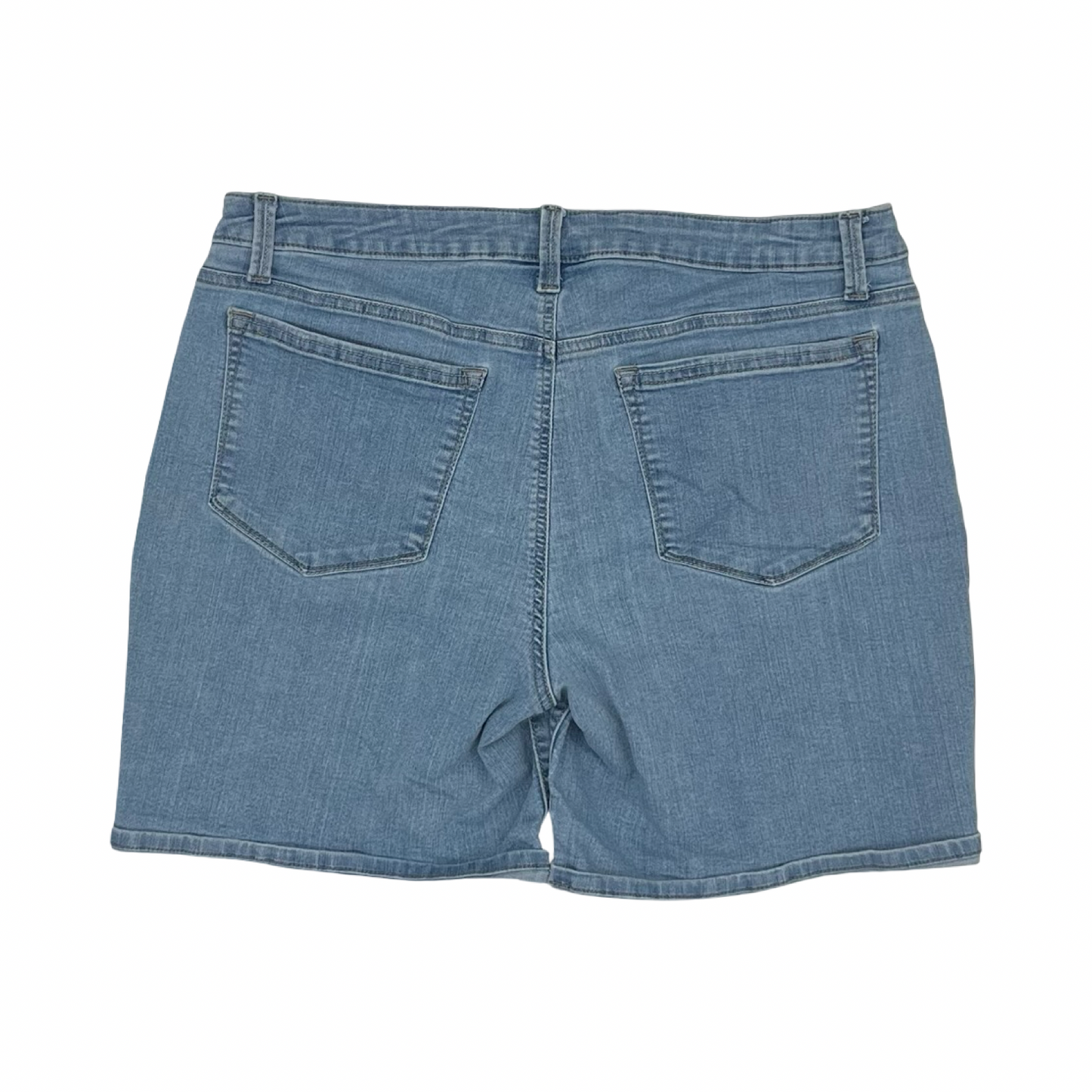 Shorts By Lee In Blue Denim, Size:16