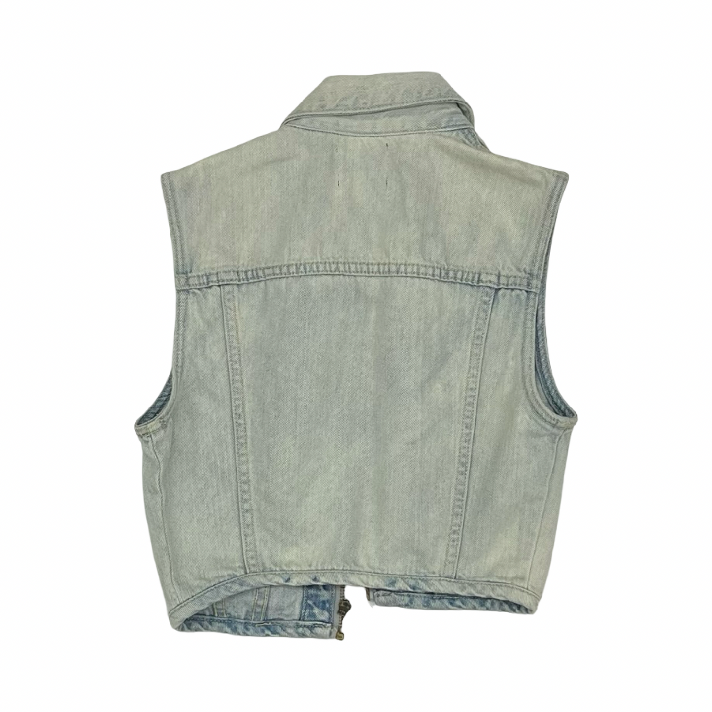 Vest Other By Bdg In Blue Denim, Size:Xs