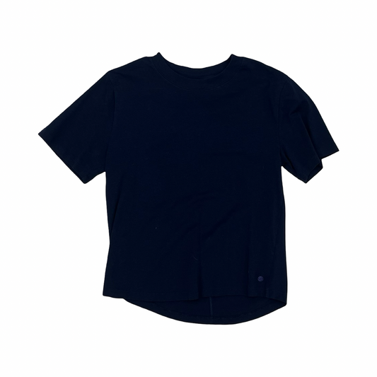 Athletic Top Ss By Calia In Navy, Size:Xs