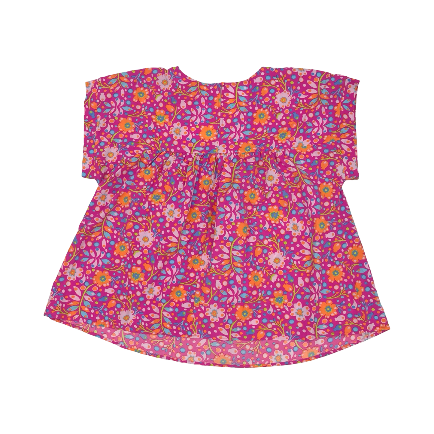 Blouse Ss By Emily Wonder In Pink, Size:1X