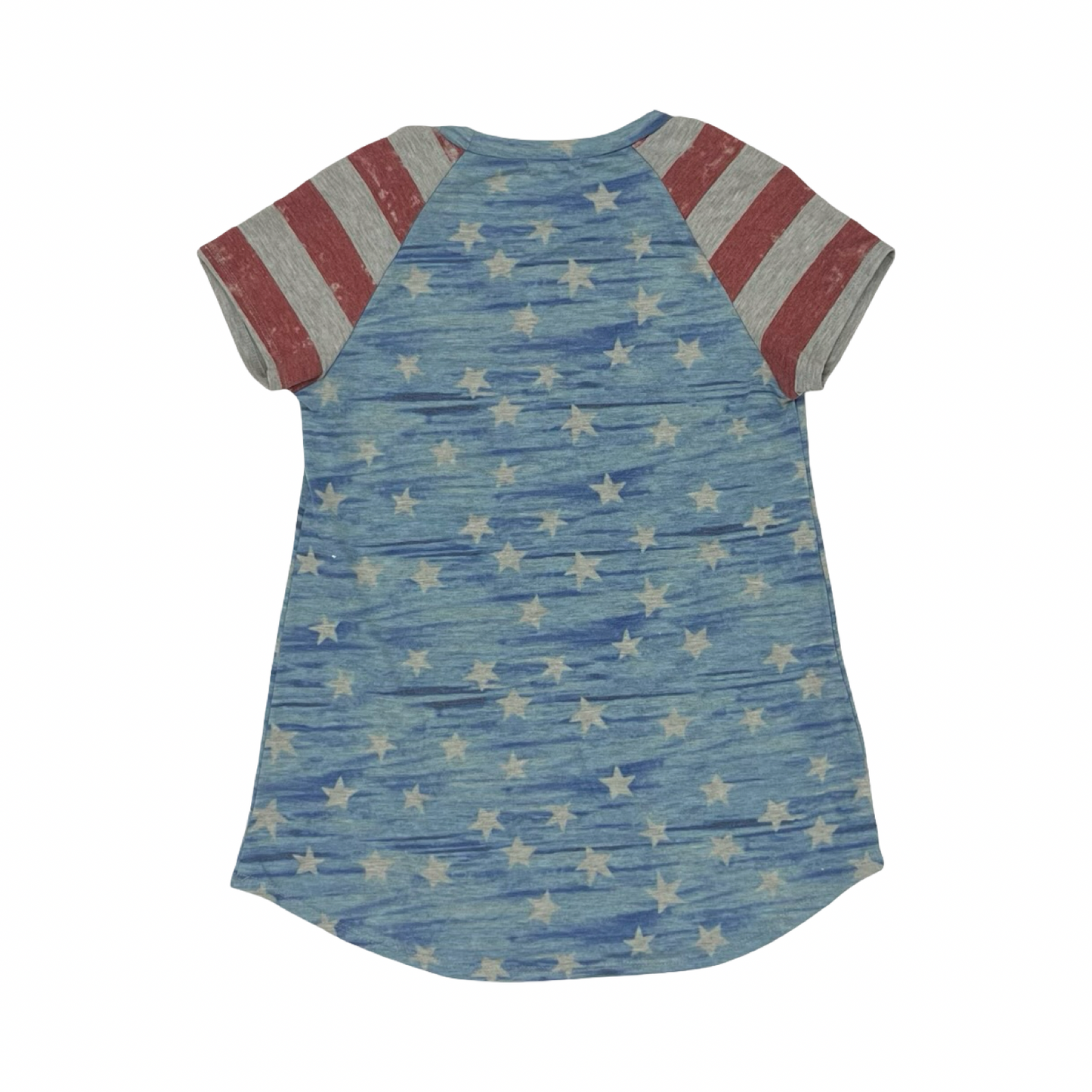 Top Ss By Mon Ami In Blue & Red & White, Size:M