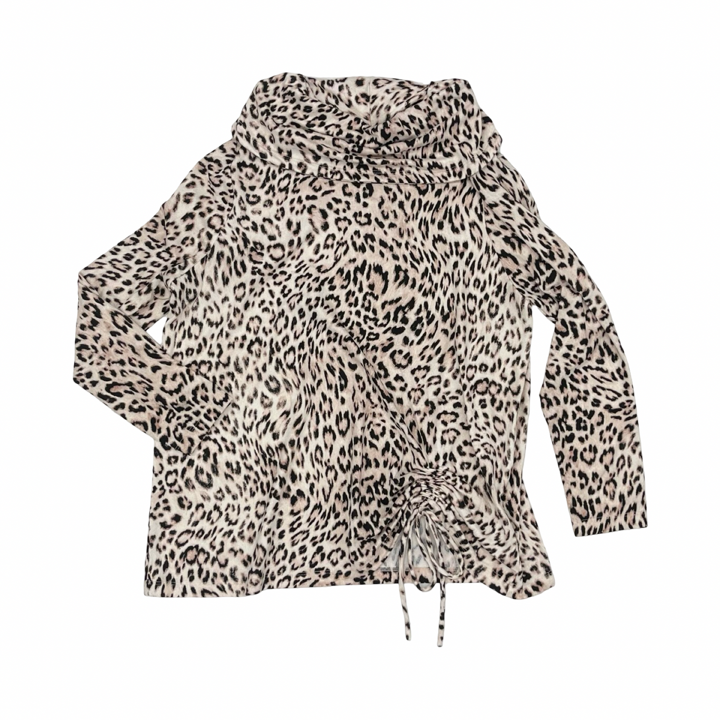 Top Ls By Emaline In Black & Pink, Size:Lp