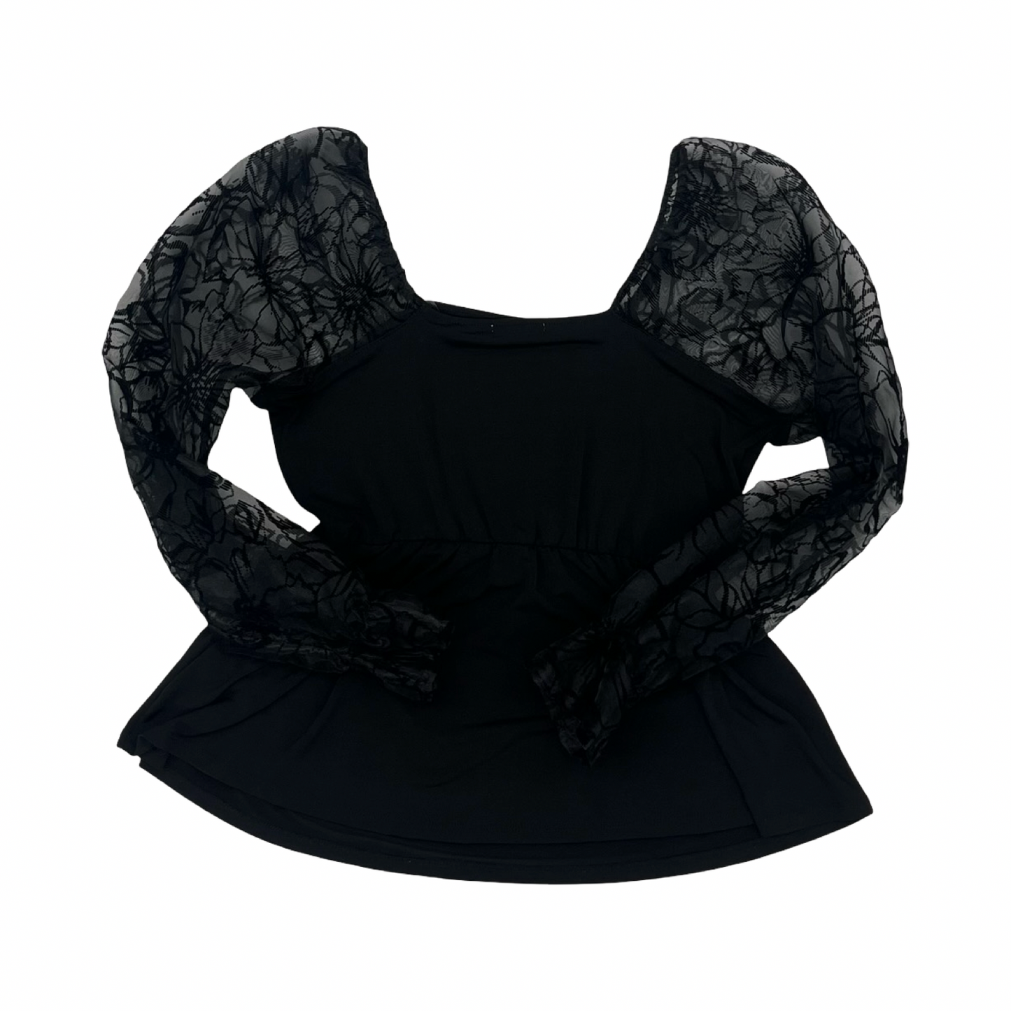 Blouse Ls By Maurices In Black, Size:S