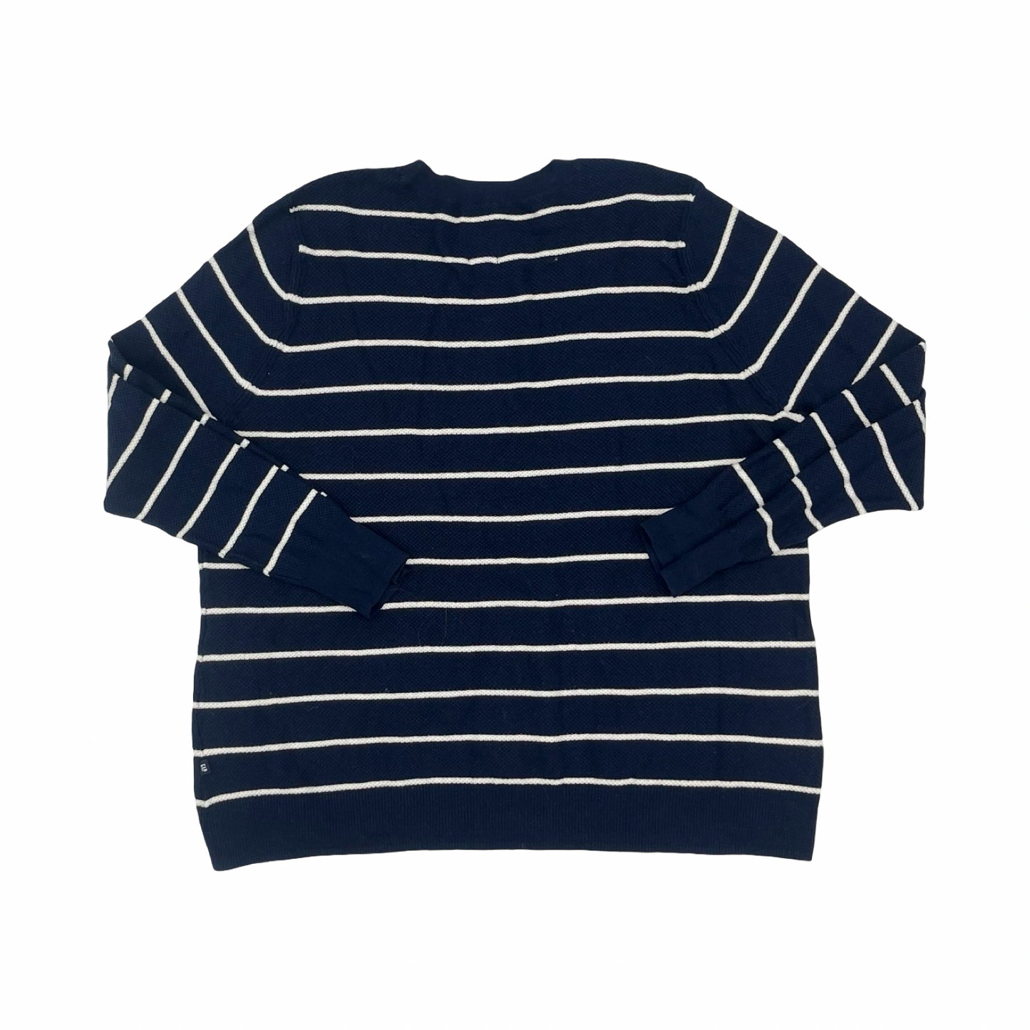 Sweater By Gap In Blue & White, Size:Xxl