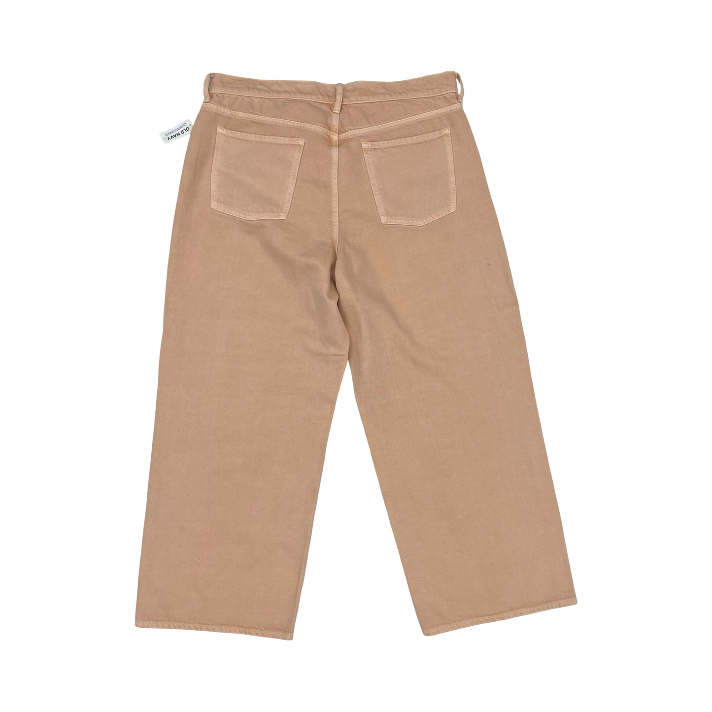 Jeans Wide Leg By Old Navy In Orange Denim, Size:16