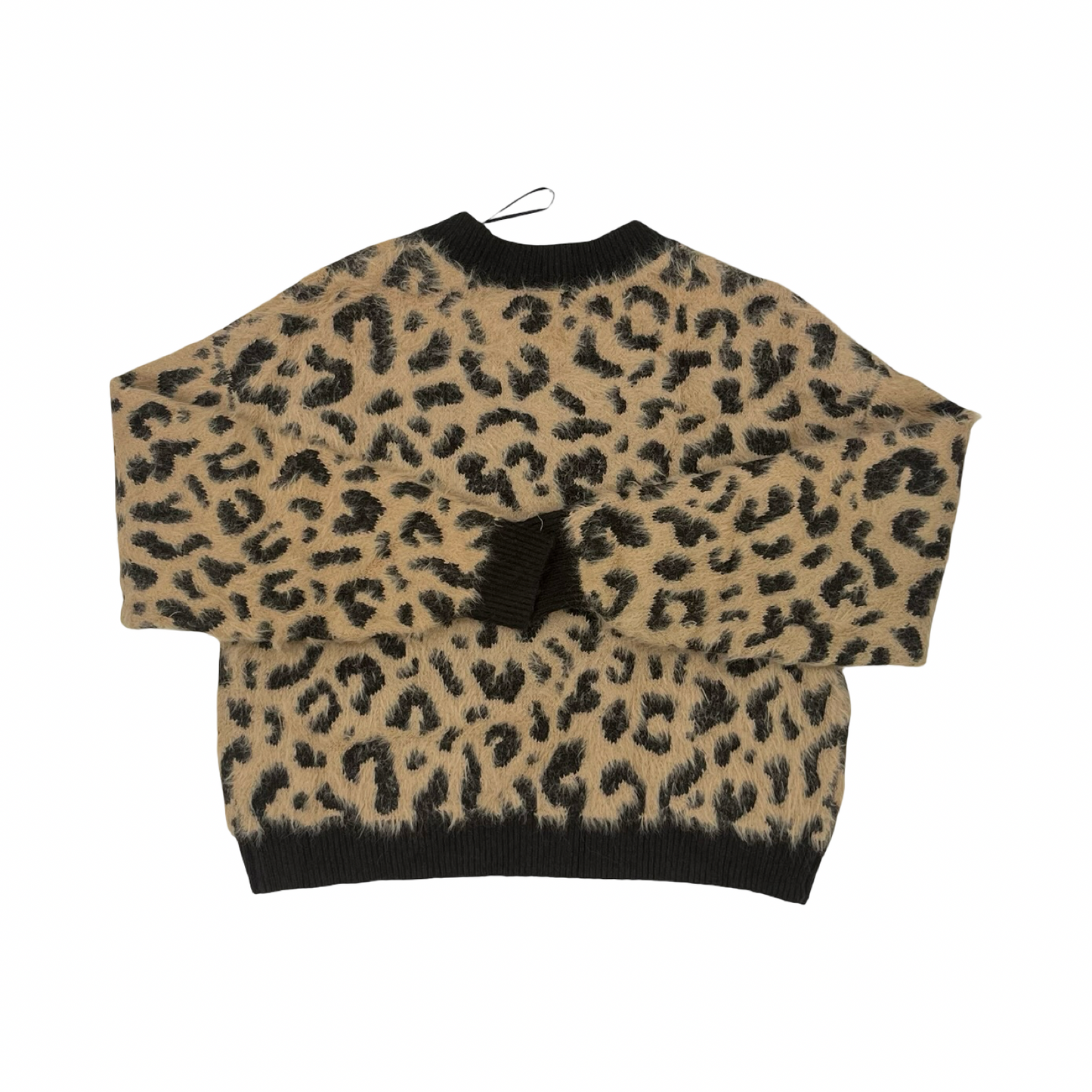 Sweater By H&M In Leopard Print, Size:Xs