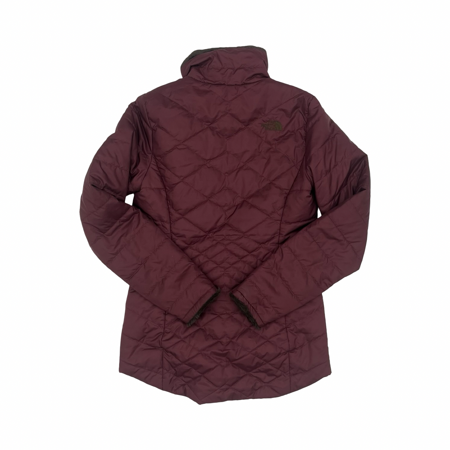 Jacket Puffer & Quilted By The North Face In Maroon, Size:Xs
