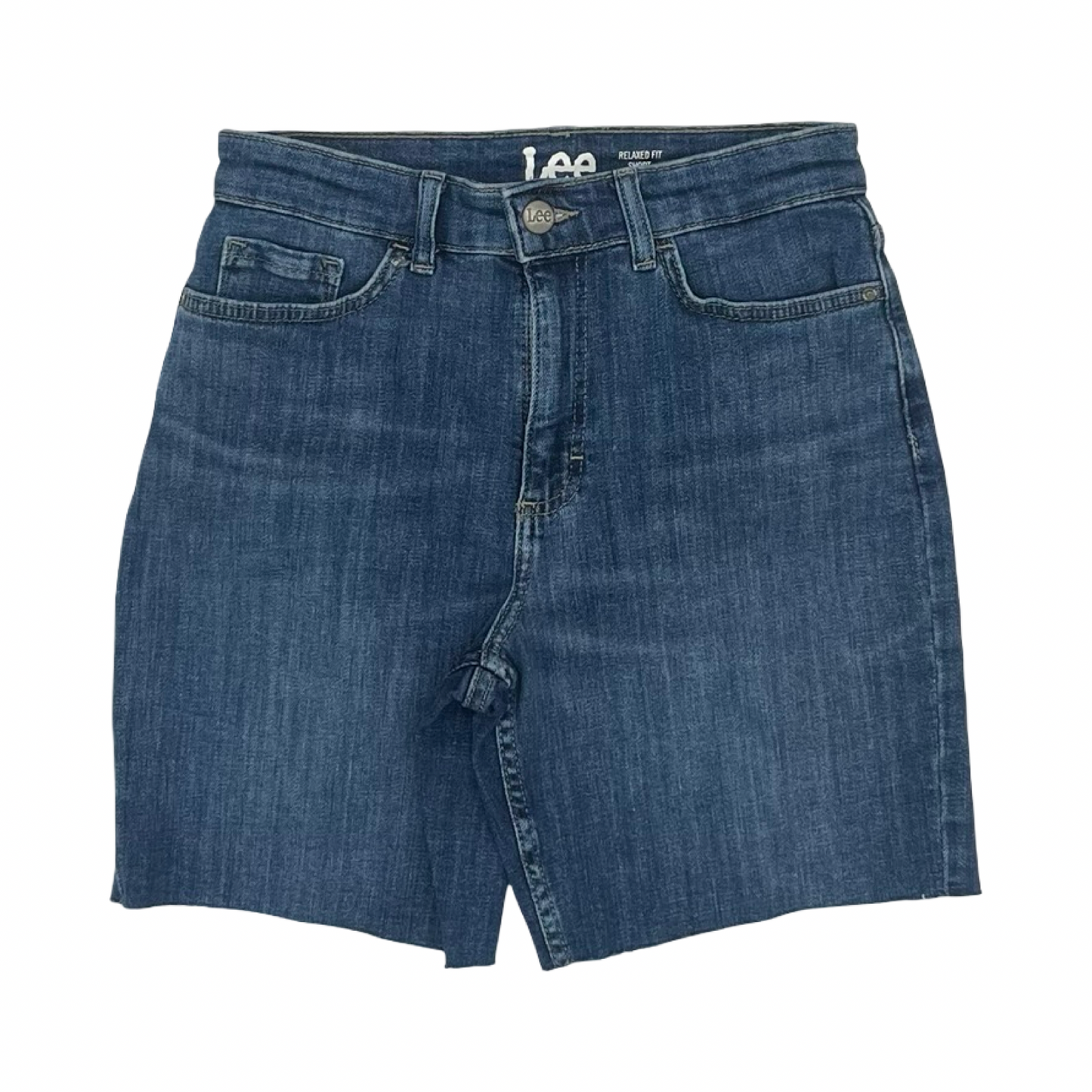Shorts By Lee In Blue Denim, Size:6