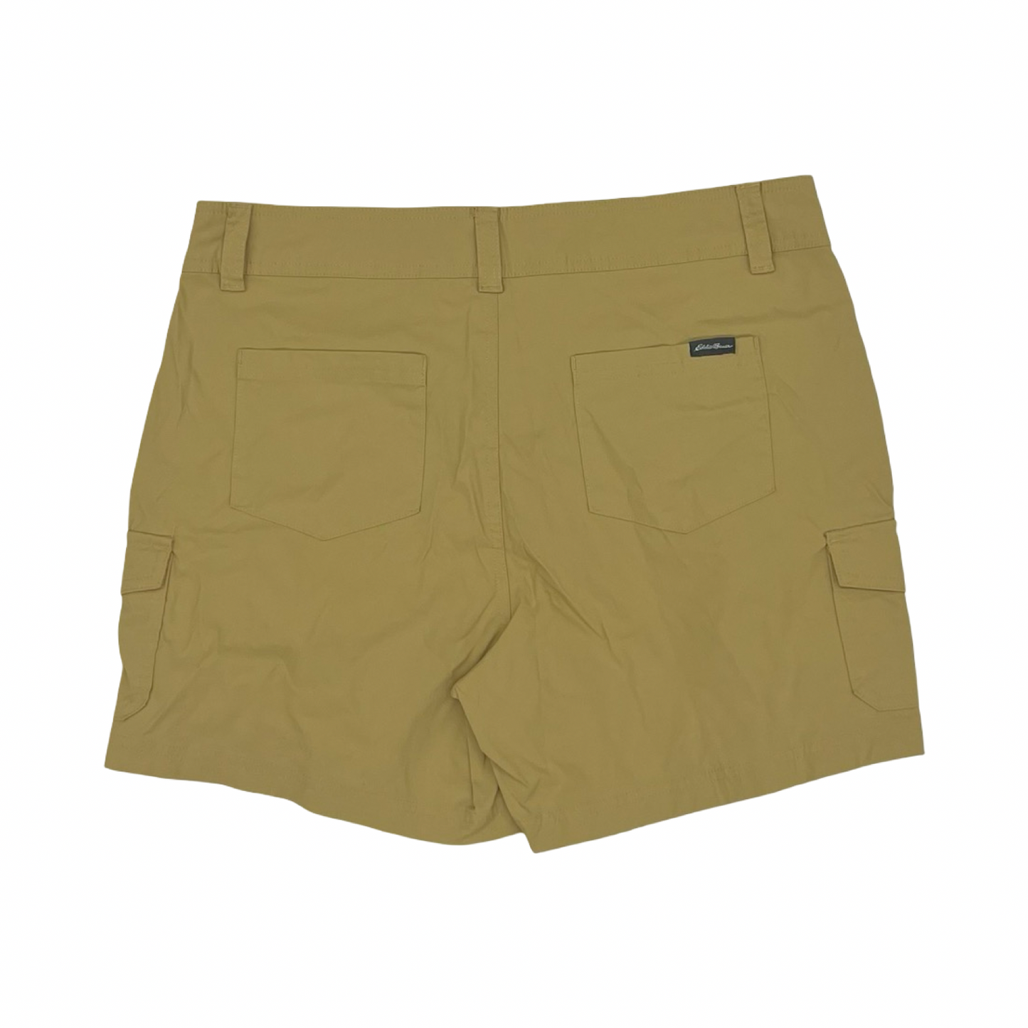 Athletic Shorts By Eddie Bauer In Tan, Size:12