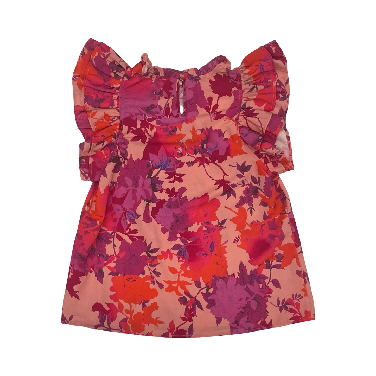 Blouse Ss By Entro In Floral Print, Size:M