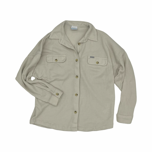 Top Ls By Columbia In Tan, Size:S