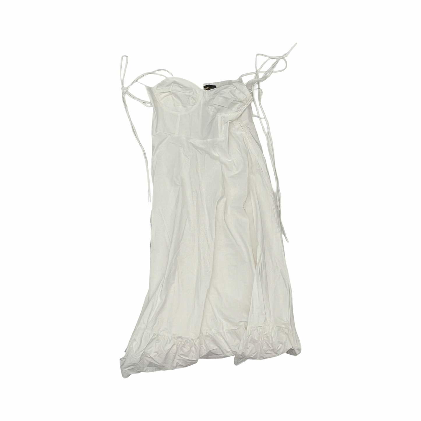 Dress Party Long By Fashion Nova In White, Size:Xl