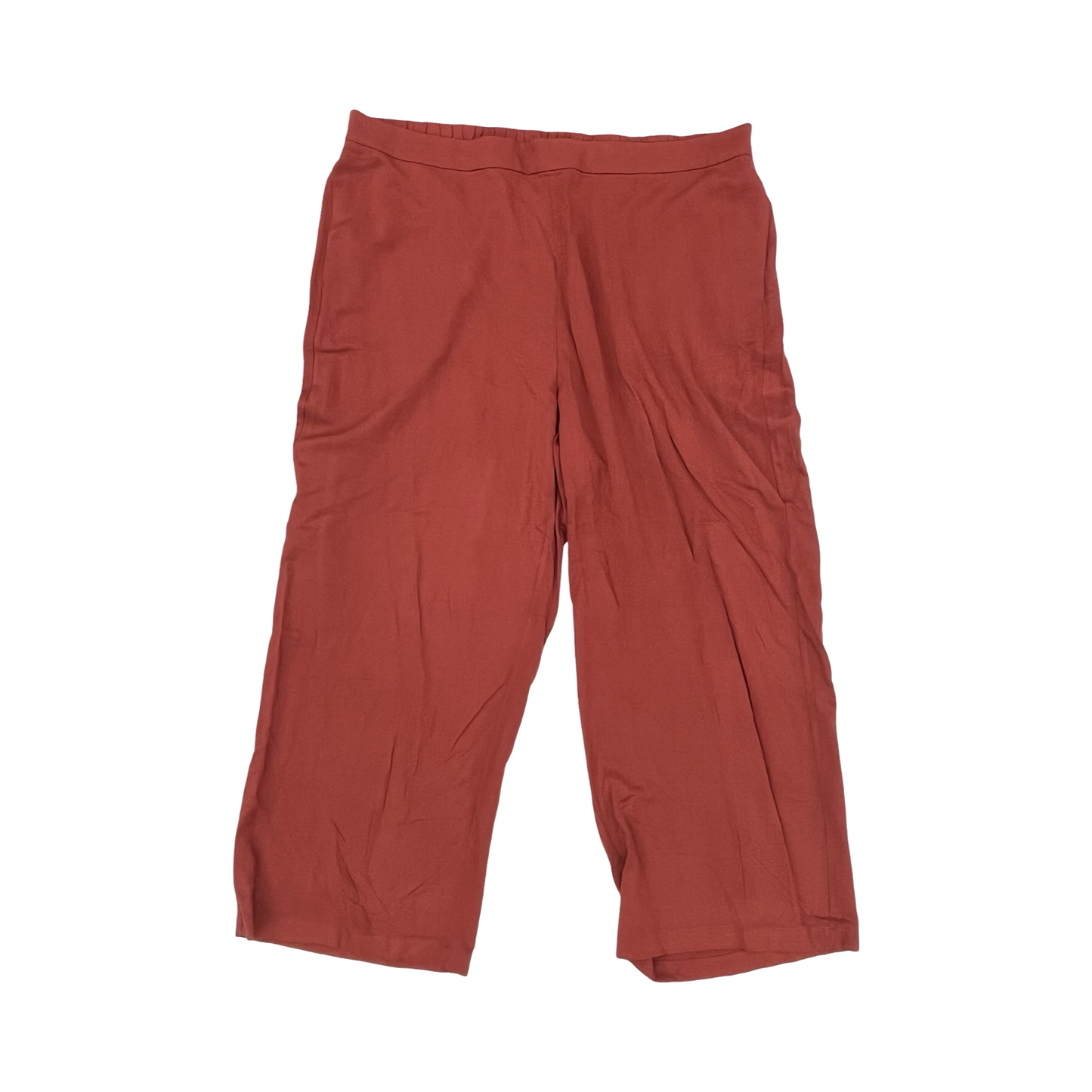 Pants Wide Leg By Old Navy In Red, Size:3X