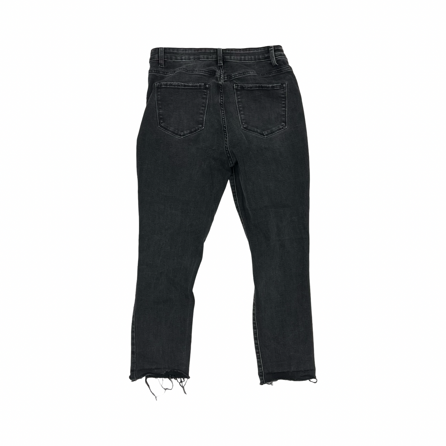 Jeans Skinny By Vervet In Black Denim, Size:12