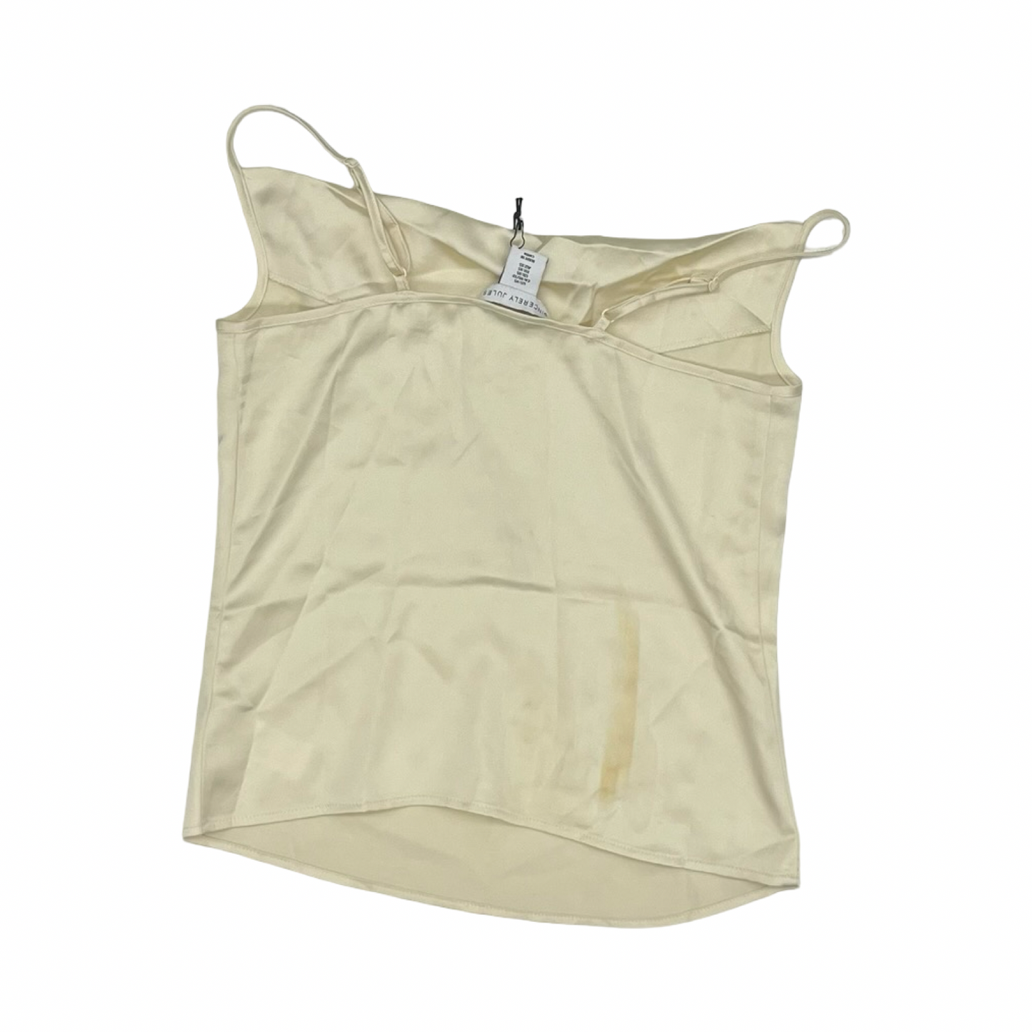 Blouse Sleeveless By Sincerely Jules In Yellow, Size:Xs