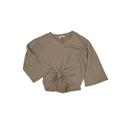 Top Ls By Three Bird Nest In Brown, Size:M
