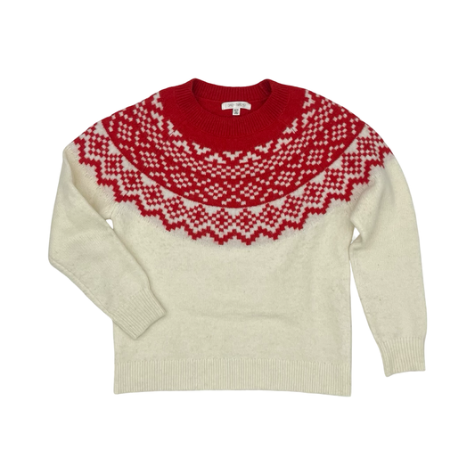 Sweater By Daily Thread In Cream & Red, Size:Xs