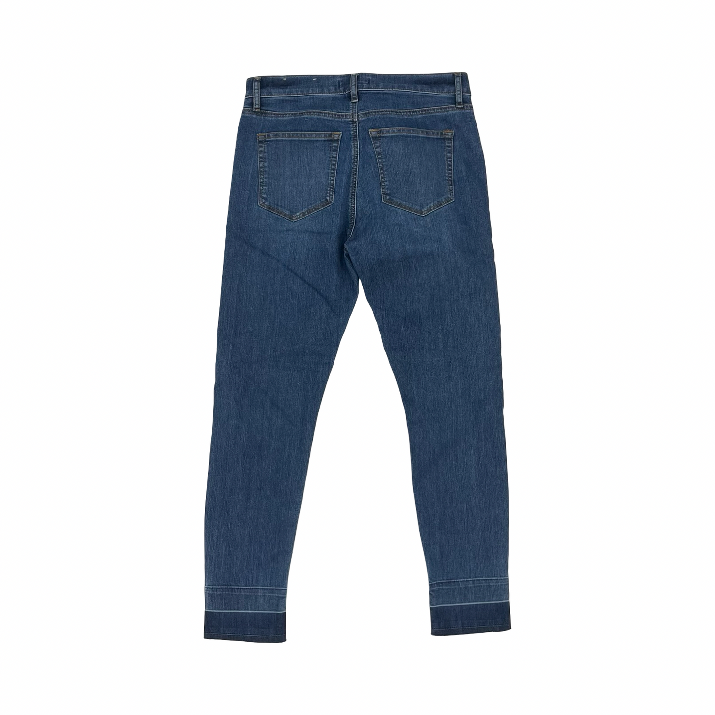 Jeans Skinny By Loft In Blue Denim, Size:4