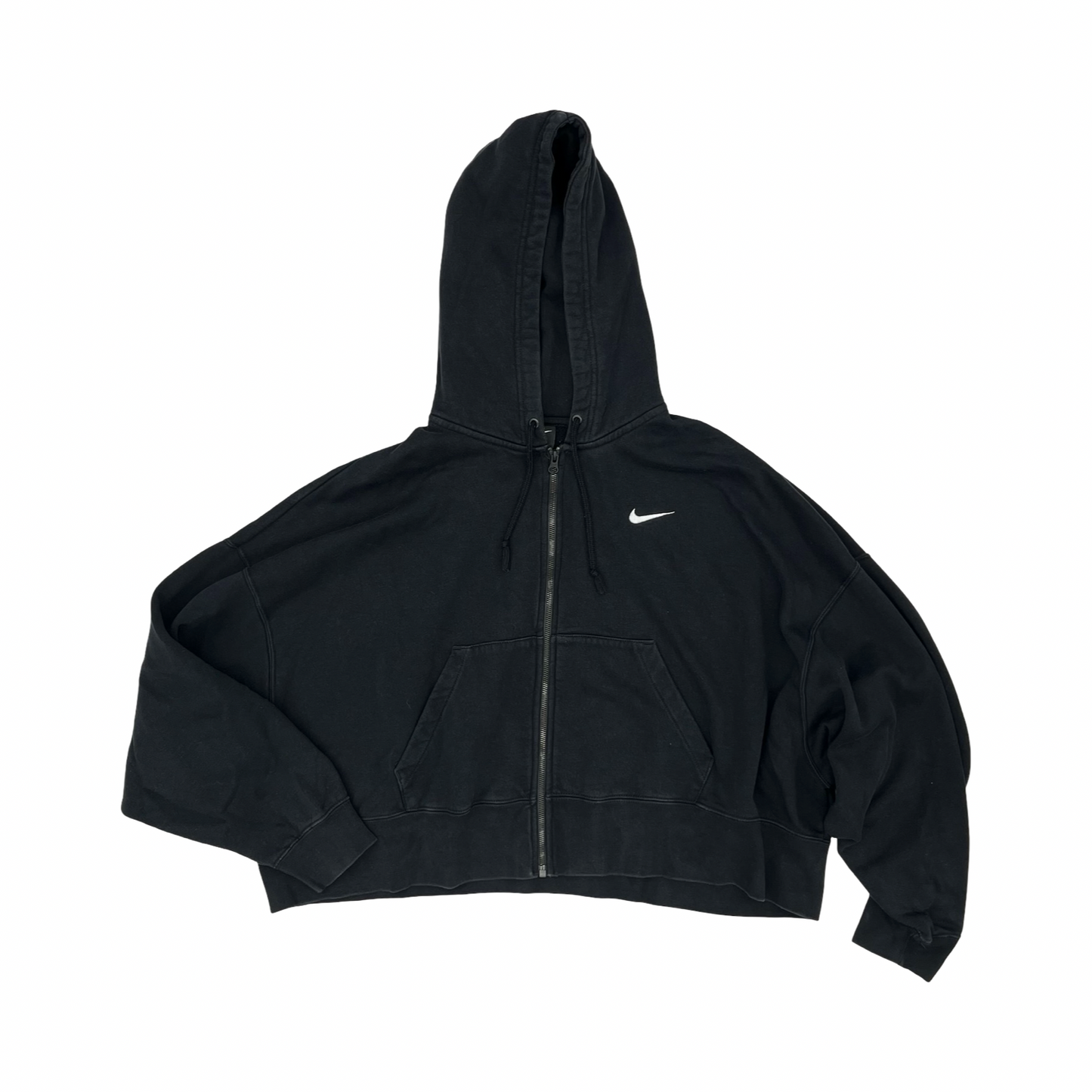 Athletic Jacket By Nike In Black, Size:Xl