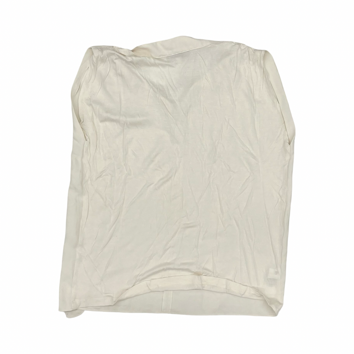 Blouse Sleeveless By Loft In Ivory, Size:S