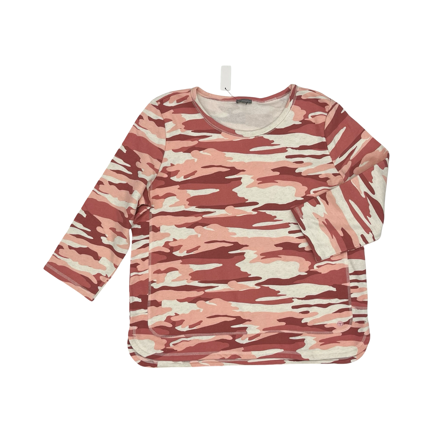 Sweatshirt Crewneck By Talbots In Camouflage Print, Size:Xl