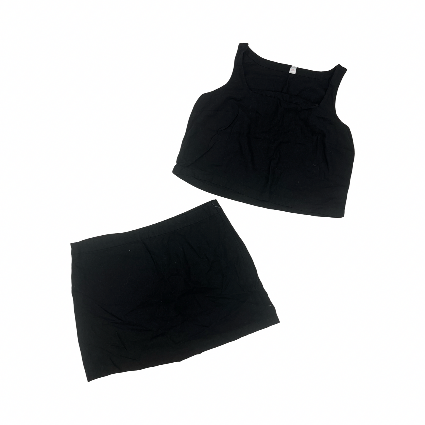 Skirt Set 2Pc By Old Navy In Black, Size:Xl