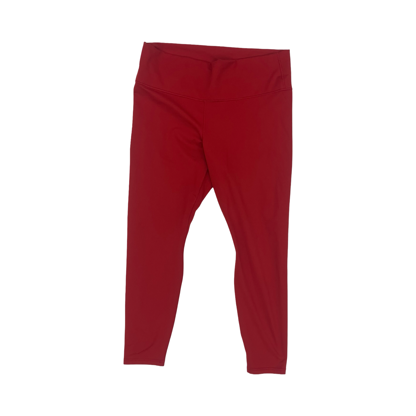 Athletic Leggings Capris By Fabletics In Red, Size:Xl