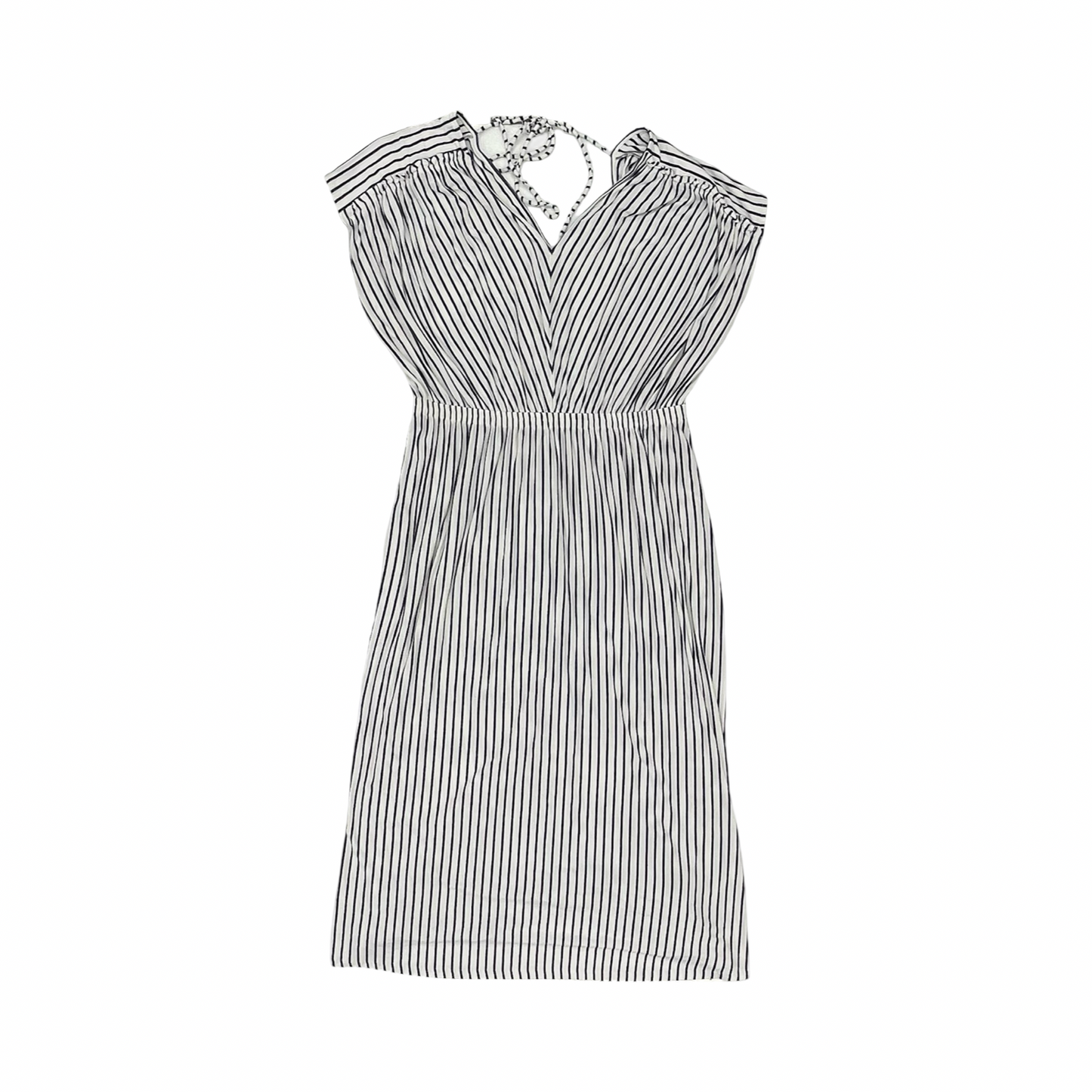 Dress Casual Maxi By Loft In Black & White, Size:Xl