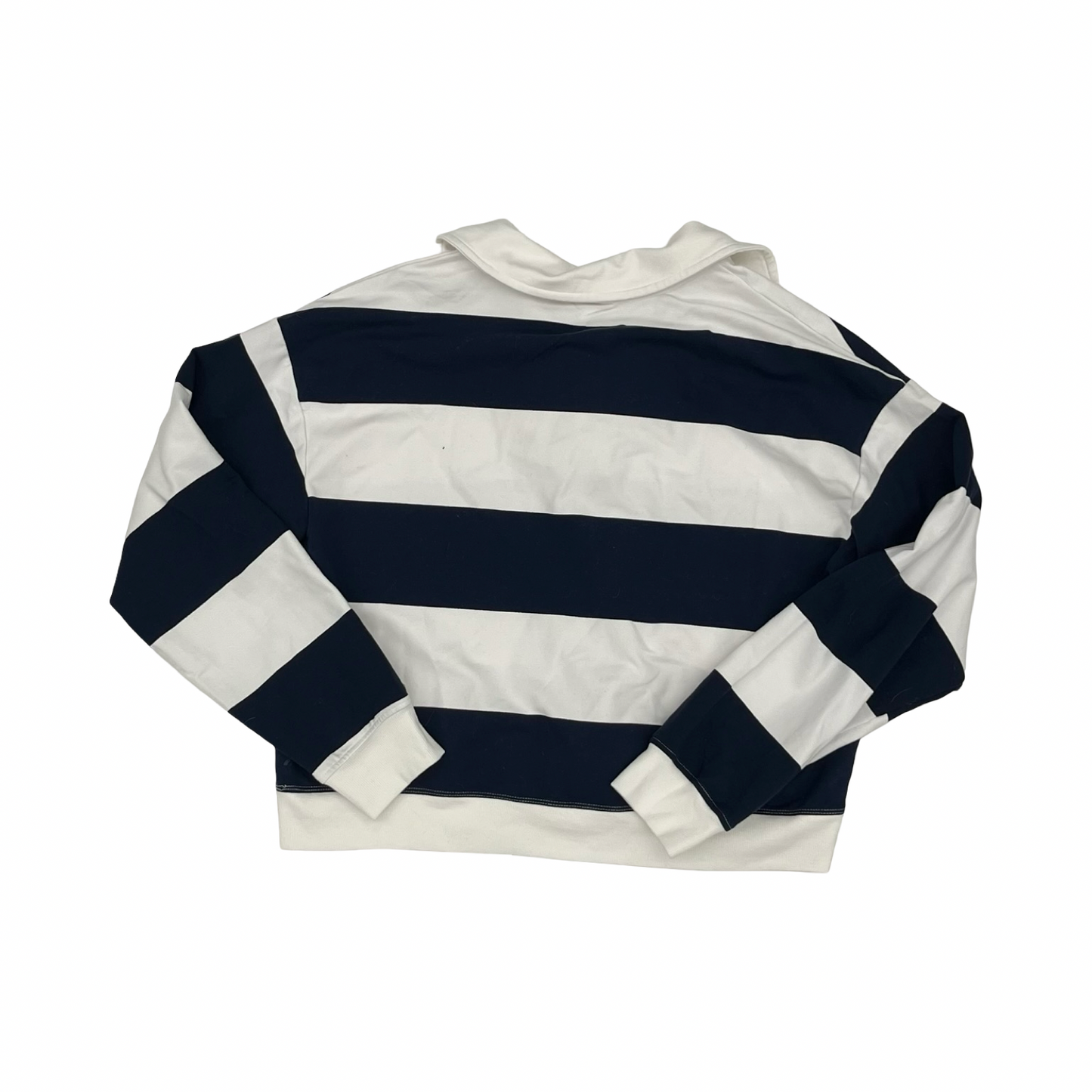 Top Ls By All In Motion In Blue & White, Size:M