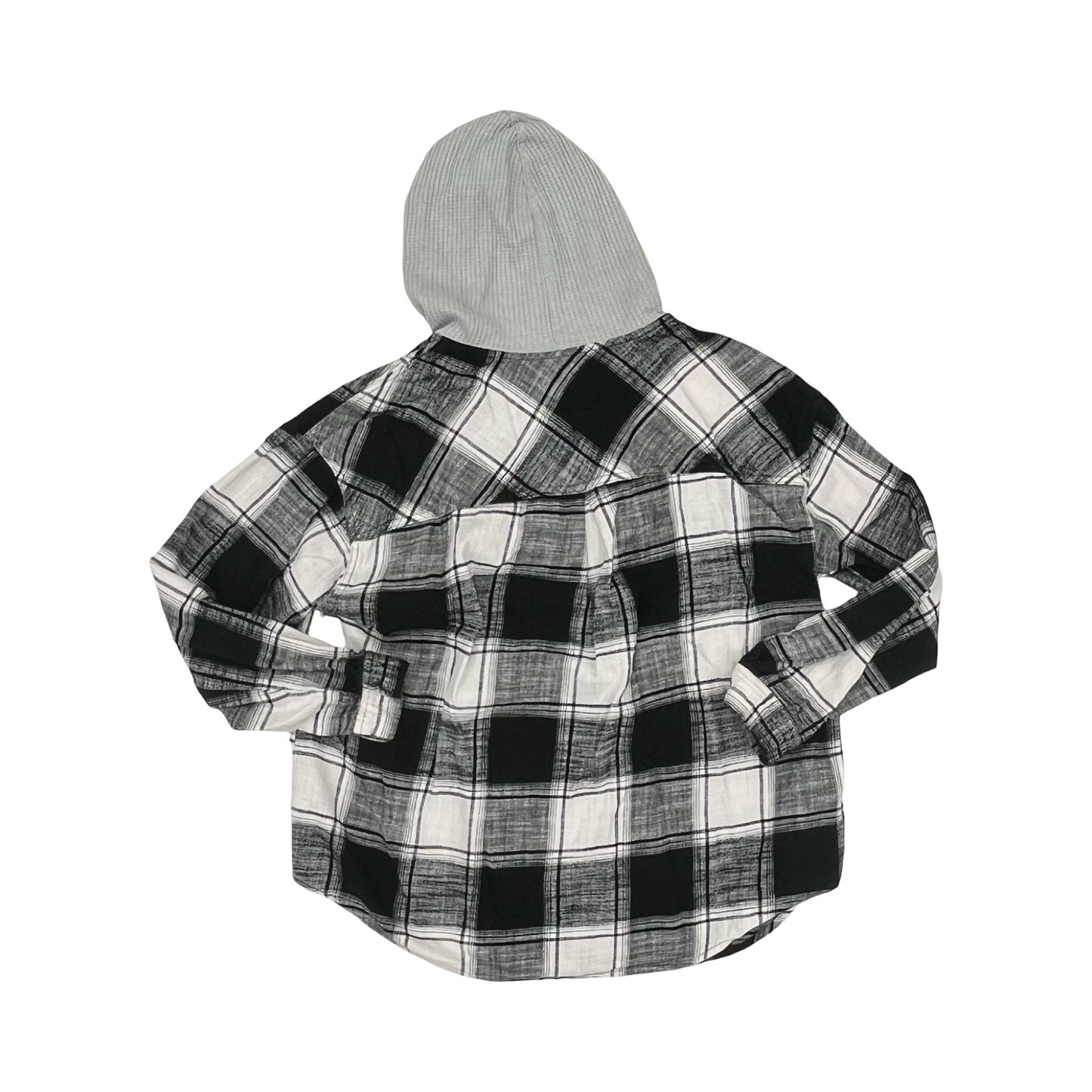 Top Ls By Maurices In Black & White, Size:Xxl