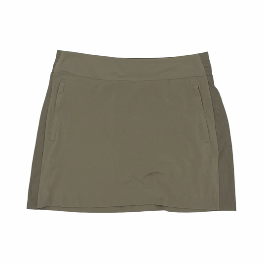 Athletic Skort By Members Mark In Green, Size:S