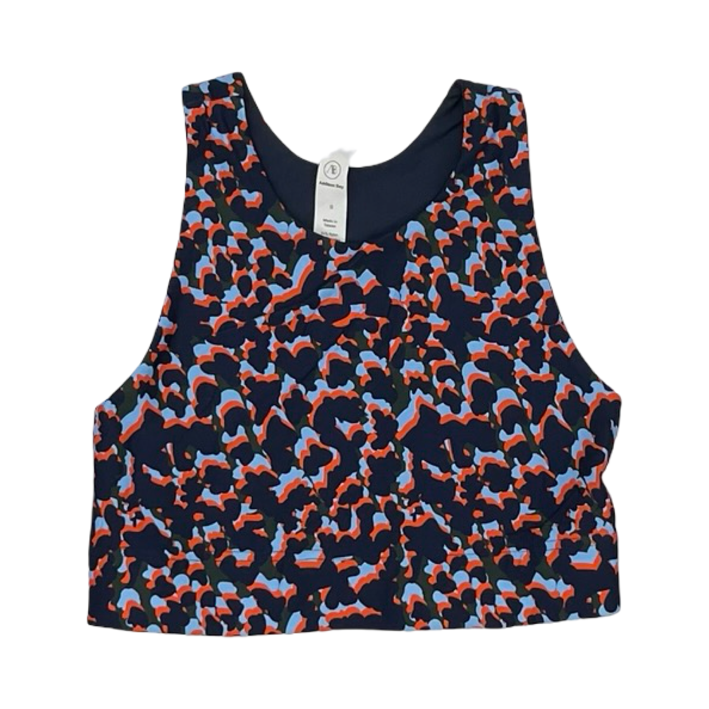 Athletic Bra By Cmc In Blue & Orange, Size:S