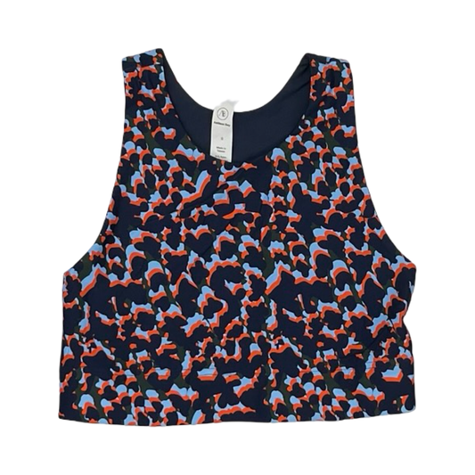 Athletic Bra By Cmc In Blue & Orange, Size:S