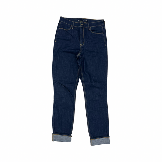 Jeans Straight By Old Navy In Blue Denim, Size:8L