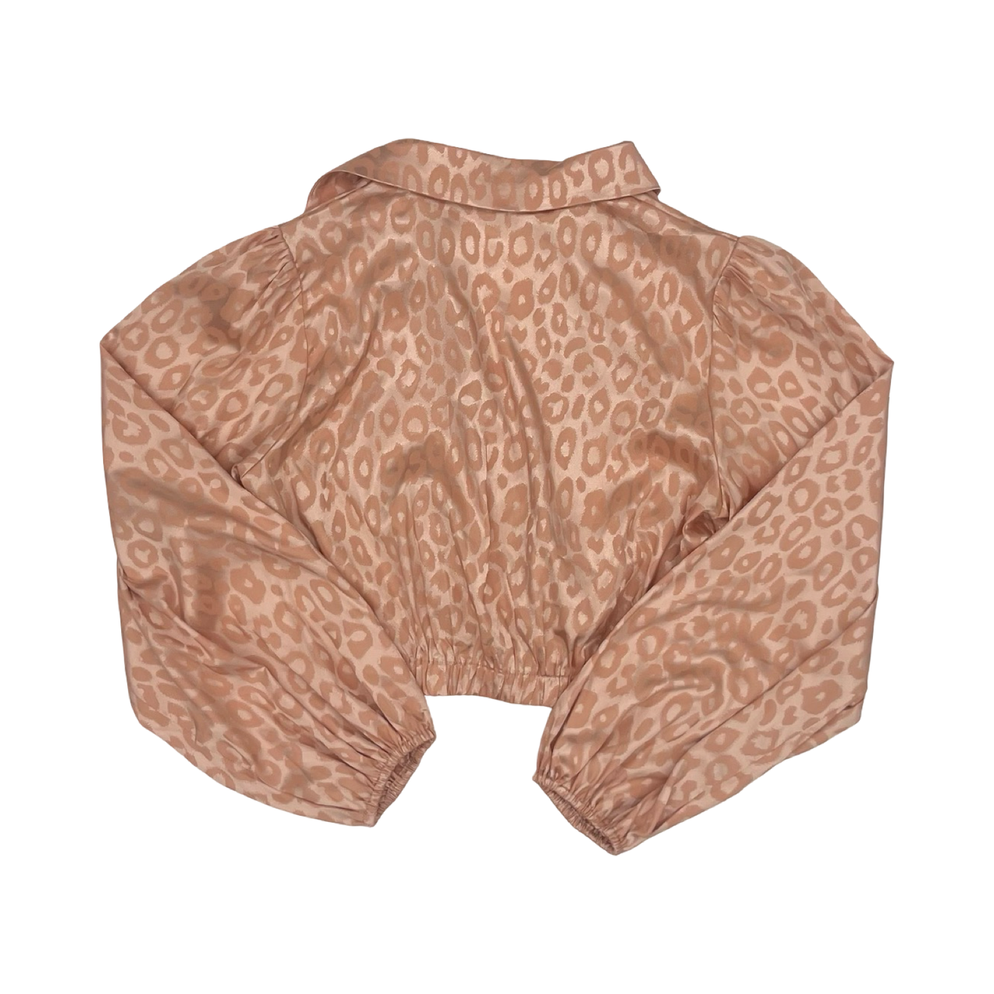 Blouse Ls By Flat White In Pink, Size:L