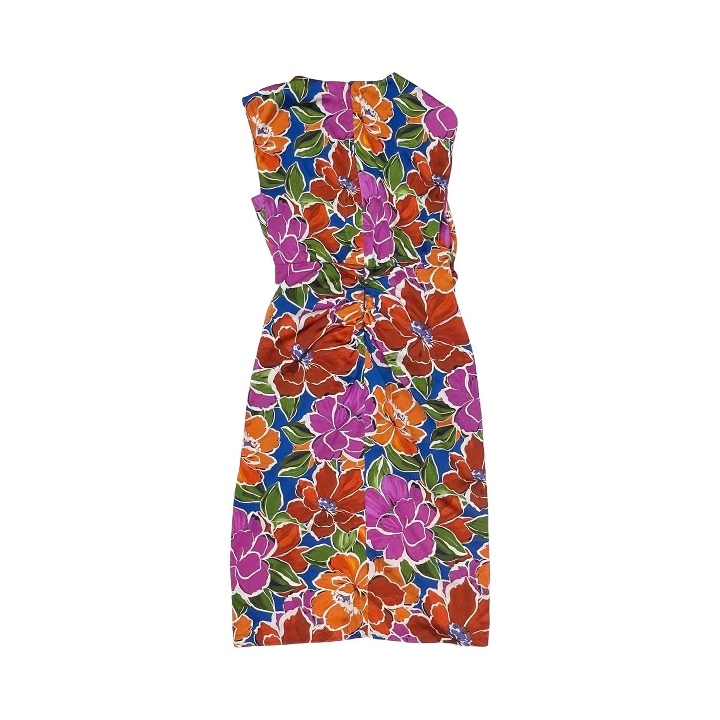 Dress Party Midi By Maggy London In Floral Print, Size:6
