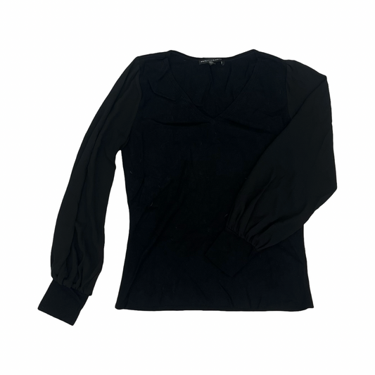 Blouse Ls By White House Black Market In Black, Size:L