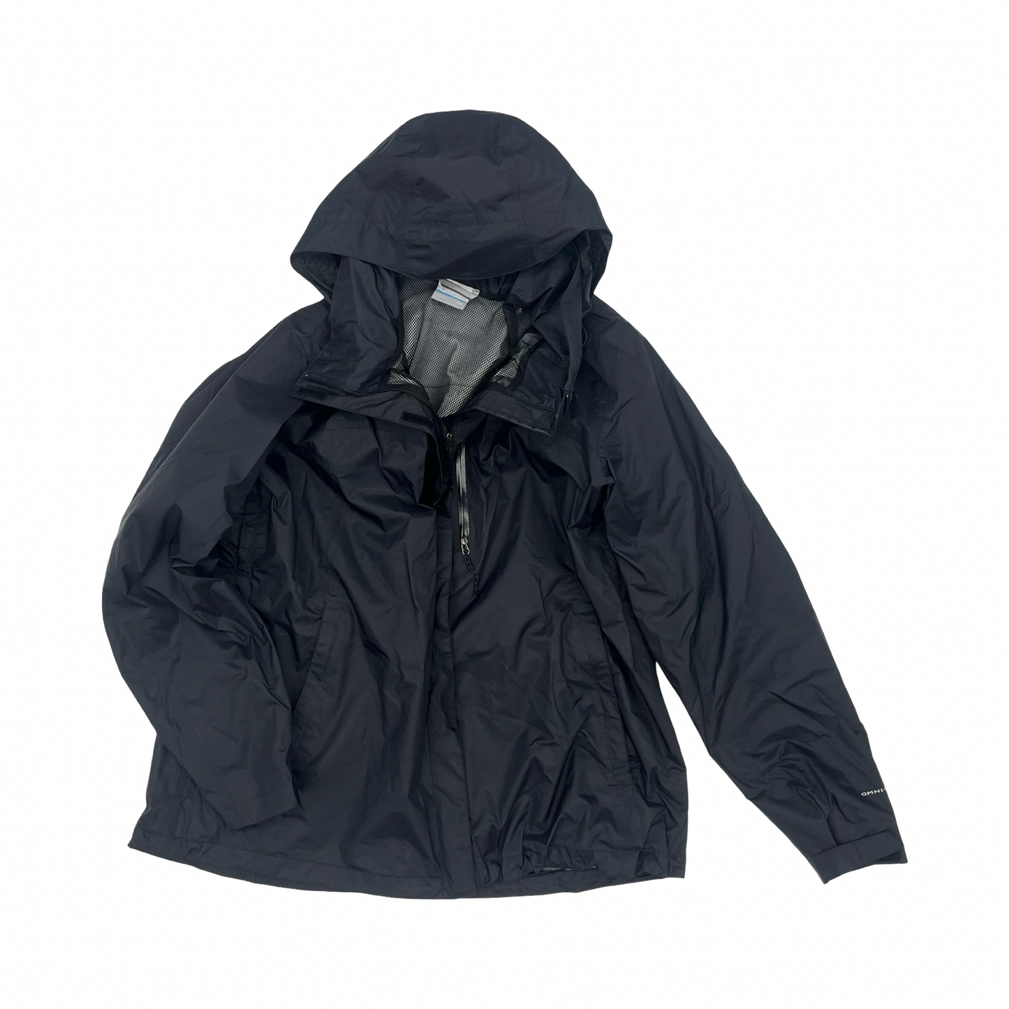Jacket Windbreaker By Columbia In Black, Size:Xxl